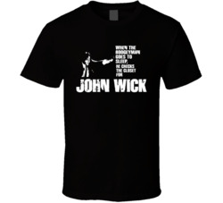 Boogeyman John Wick Action Movie Keanu Reeves T Shirt Boogeyman John Wick Action Movie Keanu Reeves T Shirt
