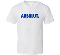 Absolut Vodka Sweden Liquor Alcohol T Shirt