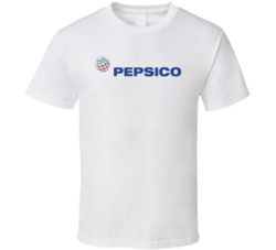Pepsico Inc Nasdaq Company Logo Employee Fan T Shirt