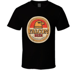 Falcon Beer Vintage Swedish Beer Label T Shirt