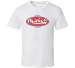 The Porthole Portland Maine Restaurant Worn Look T Shirt