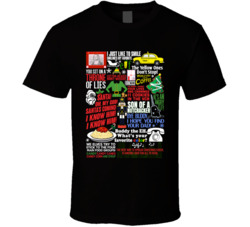 Elf Funny Will Ferrell Holiday Movie Quote Mashup Xmas Gift T Shirt Elf Funny Will Ferrell Holiday Movie Quote Mashup Xmas Gift T Shirt