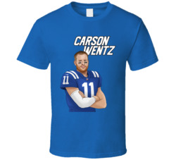 Carson Wentz Illustration Football Quarterback Fan T Shirt Carson Wentz Illustration Football Quarterback Fan T Shirt