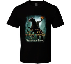 The Legend Of Sleepy Hollow Scary Movie Halloween T Shirt The Legend Of Sleepy Hollow Scary Movie Halloween T Shirt