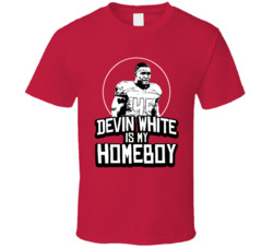 Devin White Is My Homeboy Football Player Fan T Shirt Devin White Is My Homeboy Football Player Fan T Shirt