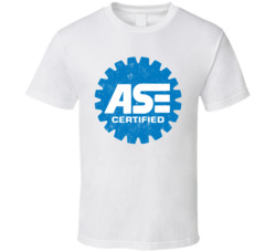 Ase Automobile Car Parts Cool Distressed Style Brand Logo Emblem T Shi Ase Automobile Car Parts Cool Distressed Style Brand Logo Emblem T Shi