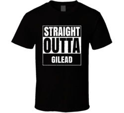 Straight Outta Gilead Fictional Places Parody T Shirt Straight Outta Gilead Fictional Places Parody T Shirt