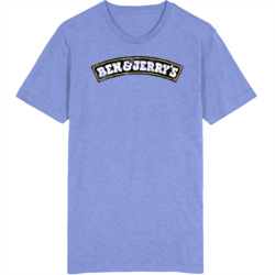 Ben And Jerry's Ice Cream Company Distressed Logo Vintage T Shirt Ben And Jerry's Ice Cream Company Distressed Logo Vintage T Shirt