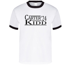 Vince Carter Jason Kidd For President '24 Brooklyn Basketball T Shirt Vince Carter Jason Kidd For President '24 Brooklyn Basketball T Shirt