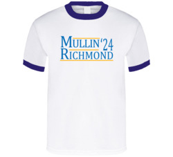 Chris Mullin Mitch Richmond For President '24 Golden State Basketball Chris Mullin Mitch Richmond For President '24 Golden State Basketball