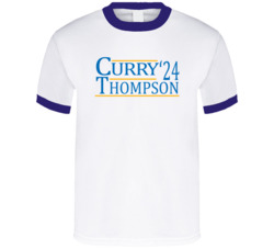 Stephen Curry Klay Thompson For President '24 Golden State Basketball Stephen Curry Klay Thompson For President '24 Golden State Basketball
