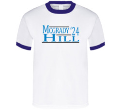 Tracy Mcgrady Grant Hill For President '24 Orlando Basketball T Shirt Tracy Mcgrady Grant Hill For President '24 Orlando Basketball T Shirt