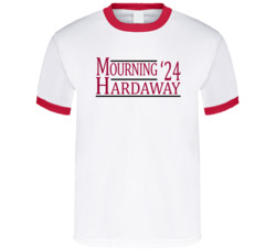 Alonso Mourning Tim Hardaway For President '24 Miami Basketball T Shir Alonso Mourning Tim Hardaway For President '24 Miami Basketball T Shir