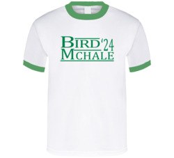 Larry Bird Kevin Mchale For President '24 Boston Basketball T Shirt Larry Bird Kevin Mchale For President '24 Boston Basketball T Shirt