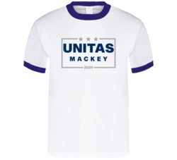 Johnny Unitas John Mackey For President 2024 Baltimore Football T Shir