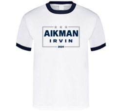 Troy Aikman Michael Irvin For President 2024 Dallas Football T Shirt
