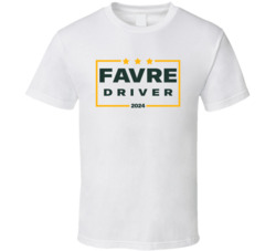 Brett Favre Donald Driver For President 2024 Green Bay Football T Shir