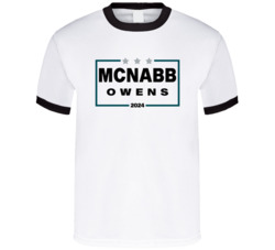 Donovan Mcnabb Terrell Owens For President 2024 Philadelphia Football Donovan Mcnabb Terrell Owens For President 2024 Philadelphia Football