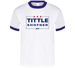 Ya Tittle Del Shofner For President 2024 New York G Football T Shirt Ya Tittle Del Shofner For President 2024 New York G Football T Shirt