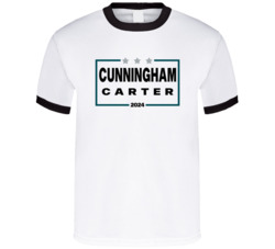 Randall Cunningham Cris Carter For President 2024 Philadelphia Footbal Randall Cunningham Cris Carter For President 2024 Philadelphia Footbal