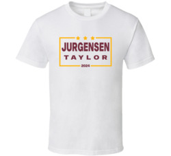 Sonny Jurgensen Charley Taylor For President 2024 Washington Football Sonny Jurgensen Charley Taylor For President 2024 Washington Football