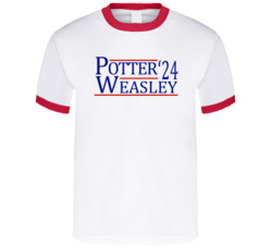 Harry Potter And Ron Weasley For President '24 Harry Potter Movies T S Harry Potter And Ron Weasley For President '24 Harry Potter Movies T S
