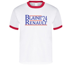 Rick Blaine And Captain Renault For President '24 Casablanca T Shirt Rick Blaine And Captain Renault For President '24 Casablanca T Shirt