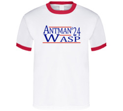 Antman And The Wasp For President '24 Movie T Shirt Antman And The Wasp For President '24 Movie T Shirt