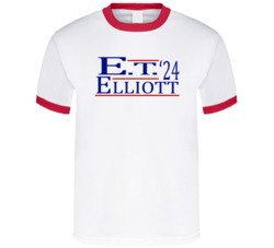 Et And Elliott For President '24 Et The Extraterrestrial T Shirt Et And Elliott For President '24 Et The Extraterrestrial T Shirt