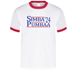 Simba And Pumbaa For President '24 The Lion King T Shirt Simba And Pumbaa For President '24 The Lion King T Shirt