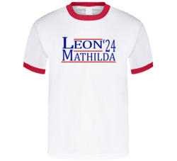 Leon And Mathilda For President '24 Leon The Proffesional T Shirt Leon And Mathilda For President '24 Leon The Proffesional T Shirt