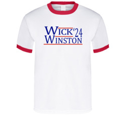 John Wick And Winston For President '24 John Wick T Shirt John Wick And Winston For President '24 John Wick T Shirt
