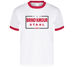 Rod Brind'amour Eric Staal For President 2024 Carolina Hockey T Shirt Rod Brind'amour Eric Staal For President 2024 Carolina Hockey T Shirt