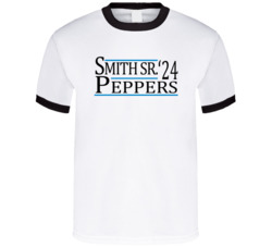 Steve Smith Sr Julius Peppers For President '24 Carolina Football T Sh