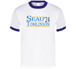 Junior Seau Ladainian Tomlinson For President '24 Los Angeles C Footba