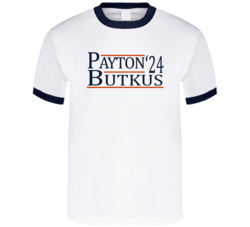 Walter Payton Dick Butkus For President '24 Chicago Football T Shirt