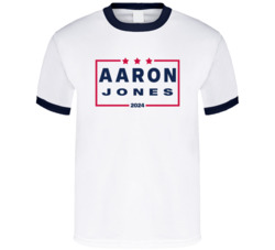 Hank Aaron Chipper Jones For President 2024 Atlanta Baseball T Shirt