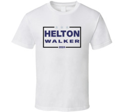 Todd Helton Larry Walker For President 2024 Colorado Baseball T Shirt