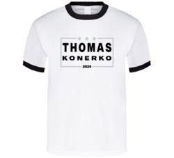 Frank Thomas Paul Konerko For President 2024 Chicago W Baseball T Shir