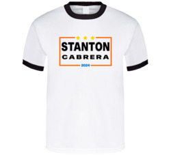 Giancarlo Stanton Miguel Cabrera For President 2024 Miami Baseball T S