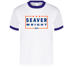 Tom Seaver David Wright For President 2024 New York M Baseball T Shirt
