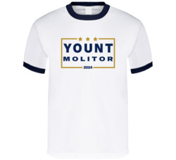 Robin Yount Paul Molitor For President 2024 Milwaukee Baseball T Shirt