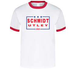 Mike Schmidt Chase Utley For President 2024 Philadelphia Baseball T Sh