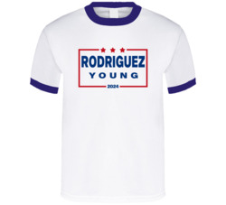 Ivan Rodriguez Michael Young For President 2024 Texas Baseball T Shirt