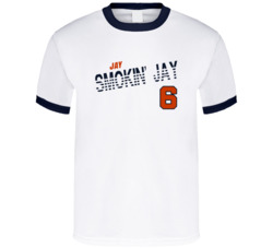 Jay Cutler 6 Smokin' Jay Favorite Player Football T Shirt