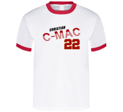 Christian Mccaffrey 22 C-mac Favorite Player Football T Shirt