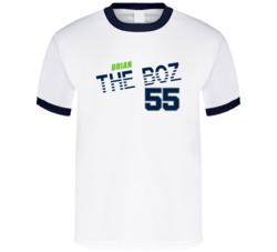 Brian Bosworth 55 The Boz Favorite Player Football T Shirt