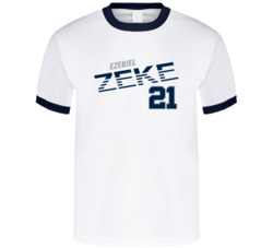 Ezekiel Elliott 21 Zeke Favorite Player Football T Shirt