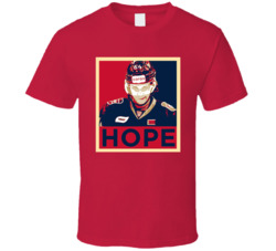 Stepan Zvyagin Hope Hockey T Shirt Stepan Zvyagin Hope Hockey T Shirt