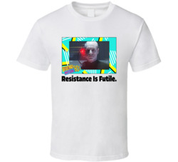Resistance Is Futile Star Trek Tng Tv Series Fan T Shirt Resistance Is Futile Star Trek Tng Tv Series Fan T Shirt